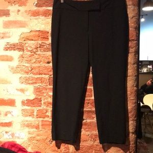 Talbots workwear cropped black professional pants
